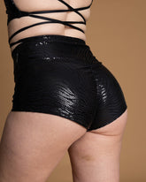 Booty Seamless Black Lazer (Last Chance)