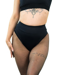 Cheeky High Cut Black (Recycled)