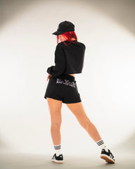 DB Sweat shorts Rhinestone Black