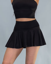 Feline Heels Skirt Black (Recycled)