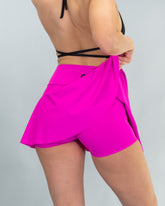 Feline Heels Skirt Hot Pink