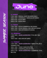 D-Dance Kesä 2026 Alkeiskurssit (uusille oppilaille)