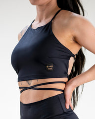 Lea Strap Top Black Short (Last Chance)