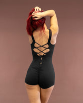Lua Sleeveless Bodysuit Black