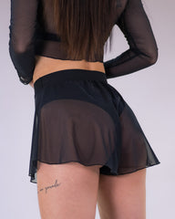 Selene Mesh Shorts Black
