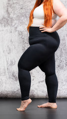 Lioness High Waist Leggins Black (Recycled)