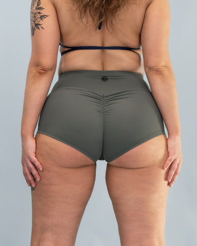 Booty Seamless Olive Green (Recycled)