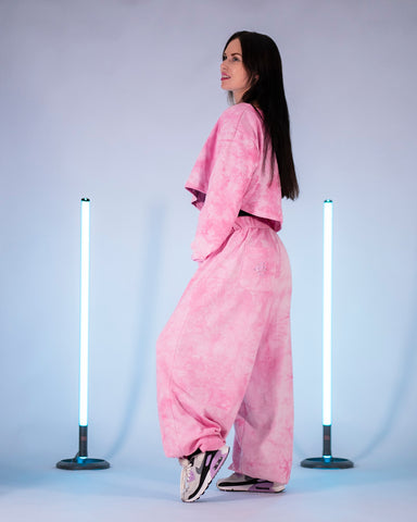 DB Dance Sweats Tie-Dye Pink