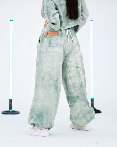 DB Dance Sweats Tie-Dye Dusty Green
