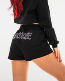 DB Sweat shorts Rhinestone Black (Last Chance)