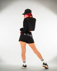 DB Sweat shorts Rhinestone Black (Last Chance)