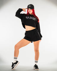 DB Sweat shorts Rhinestone Black (Last Chance)