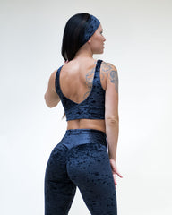 Gaia Bralette Black Velvet