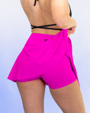 Feline Heels Skirt Hot Pink