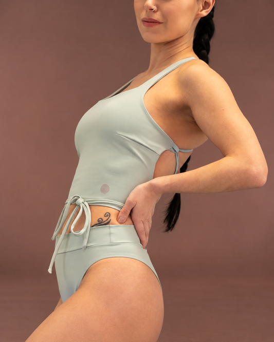 Leana Strap Top Frozen Matcha