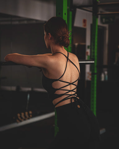 Lea Strap Top Black (Recycled)