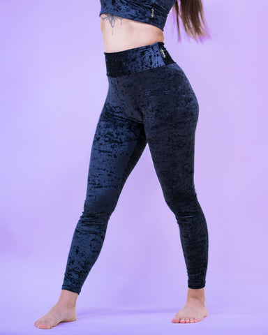 Lioness Leggings Velvet Black