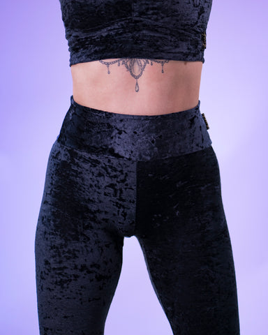 Lioness Leggings Velvet Black