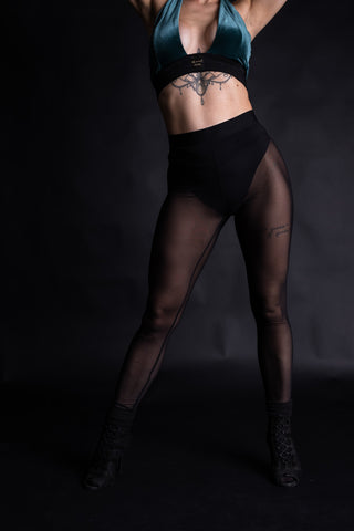 Lioness Mesh Leggins Black