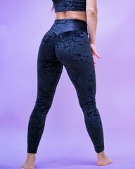 Lioness Leggins Crushed Velvet Black