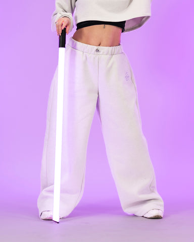 Luxe Premium Sweats Off White Silver