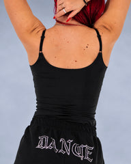 Nova Top Rhinestone Black (Recycled)