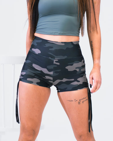 Savanna Shorts Camo Etusaumalla S, M (Last Chance)