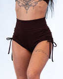 Savanna Shorts Espresso Brown Rib