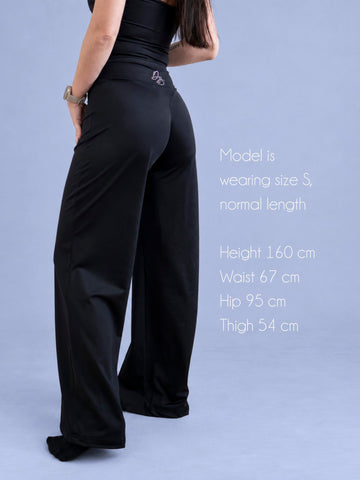 Sirena Flare Leggings Dark Grey