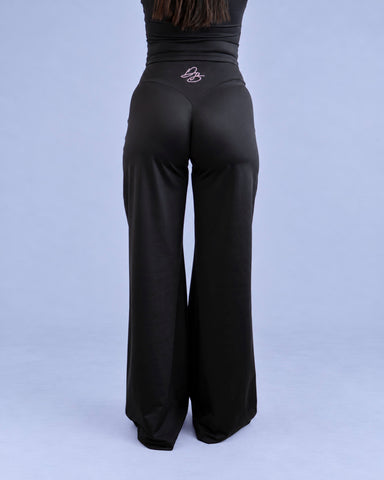 Sirena Flare Leggings Dark Grey