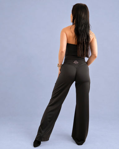 Sirena Flare Leggings Dark Grey