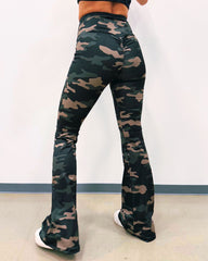 Sirena Flare Leggins Camouflage (Recycled)