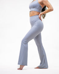 Sirena Flare Leggings Light Grey