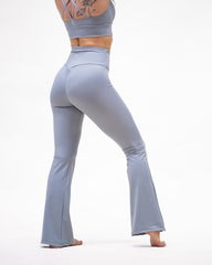 Sirena Flare Leggings Light Grey