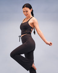 Sirena Flare Leggins Storm Grey (Recycled)