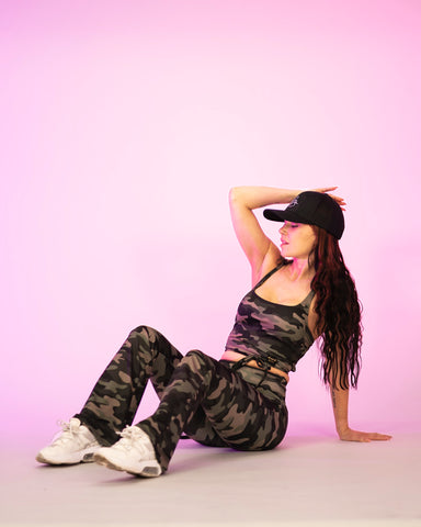 Sirena Flare Leggins Camouflage (Recycled)