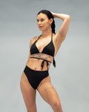 Dream Triangle Bikini Bra Black (Recycled)