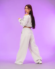 Luxe Premium Sweats Off White Silver