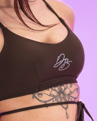 Zafira Strap Bra Chocolate Brown (Recycled)