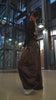 DB Folded Dance Sweats Rhinestone Chocolate Brown