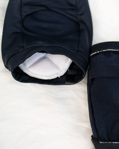 Dance Knee Pads Black (irroitettava pehmuste)